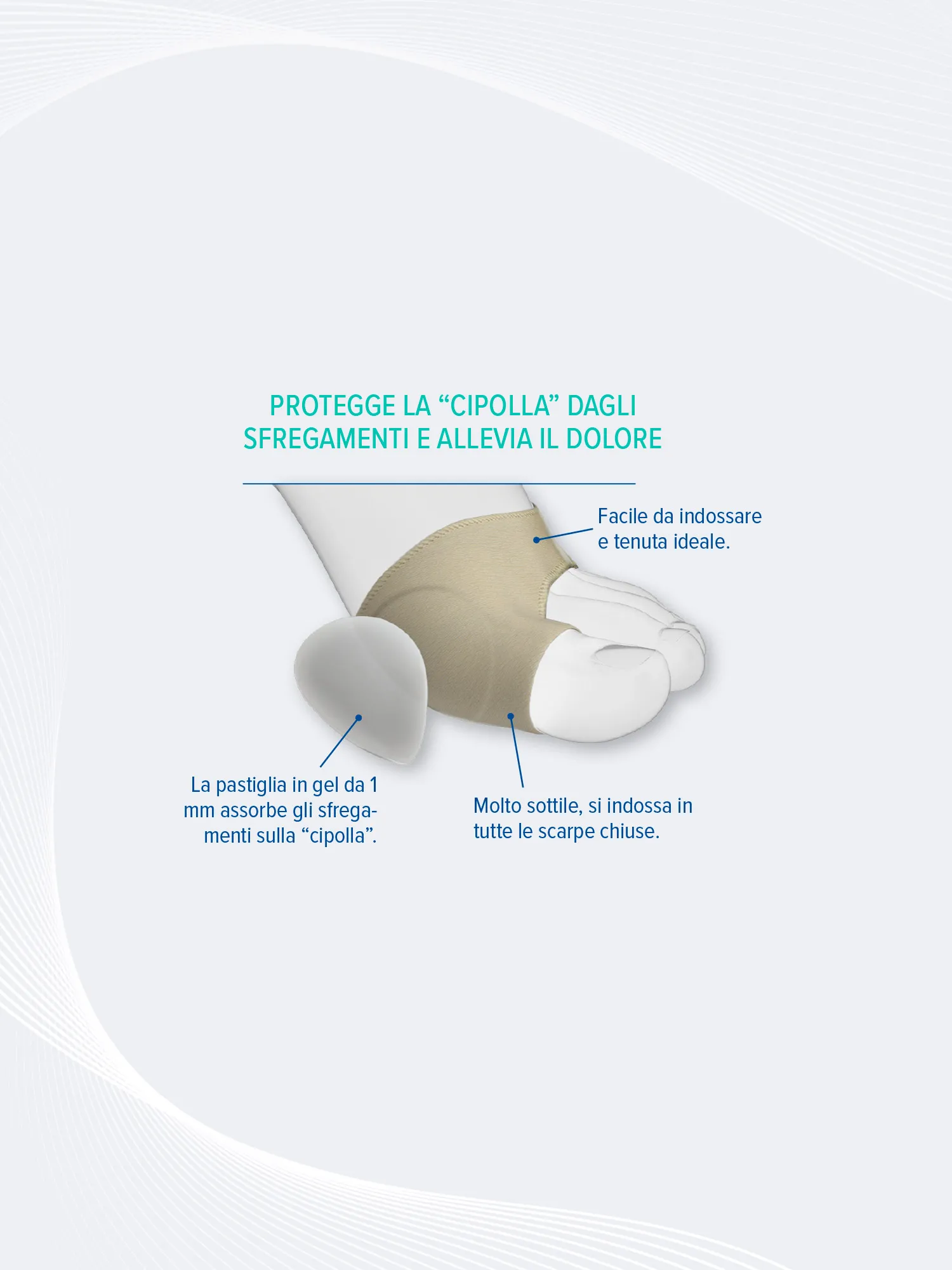 PROTEZIONE ALLUCE VALGO